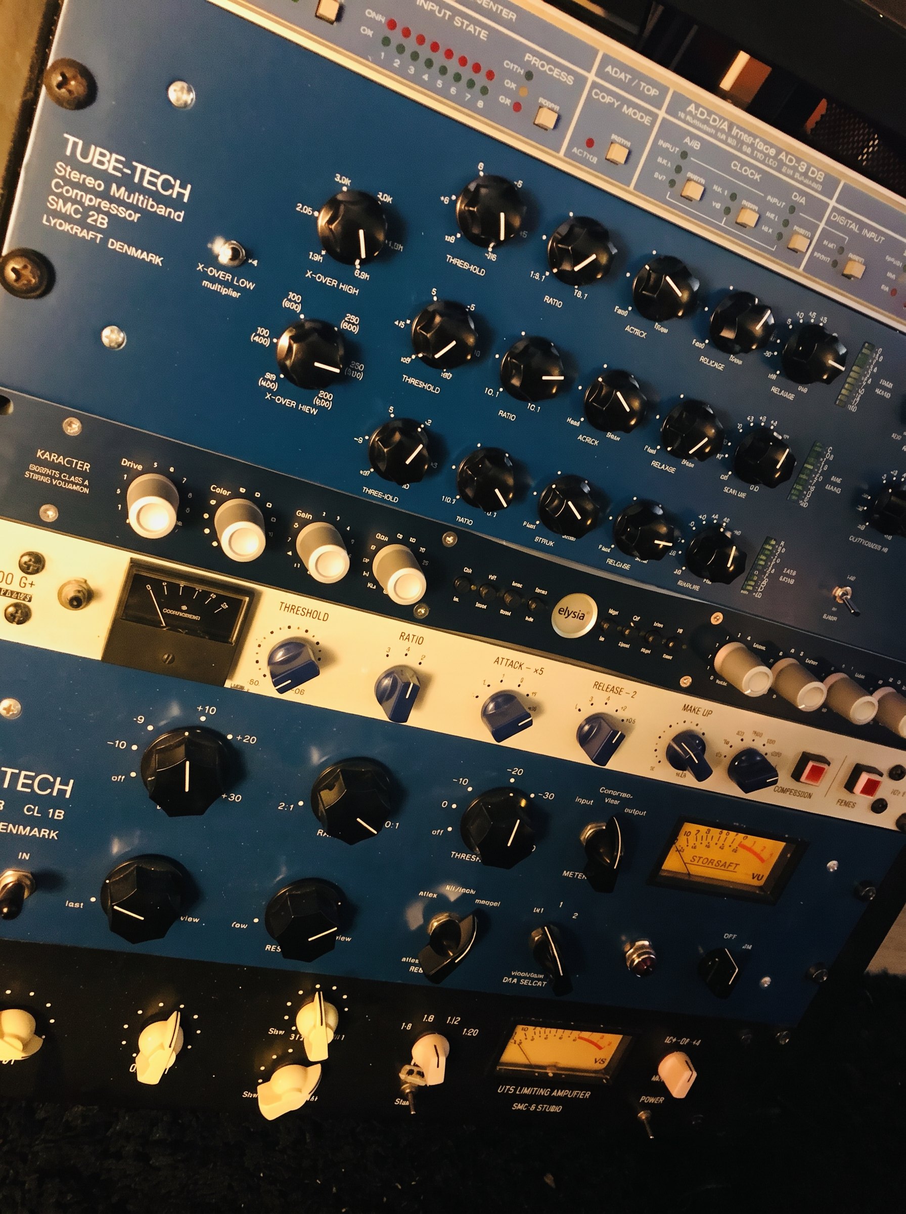 Tube-Tech compressors in the rack