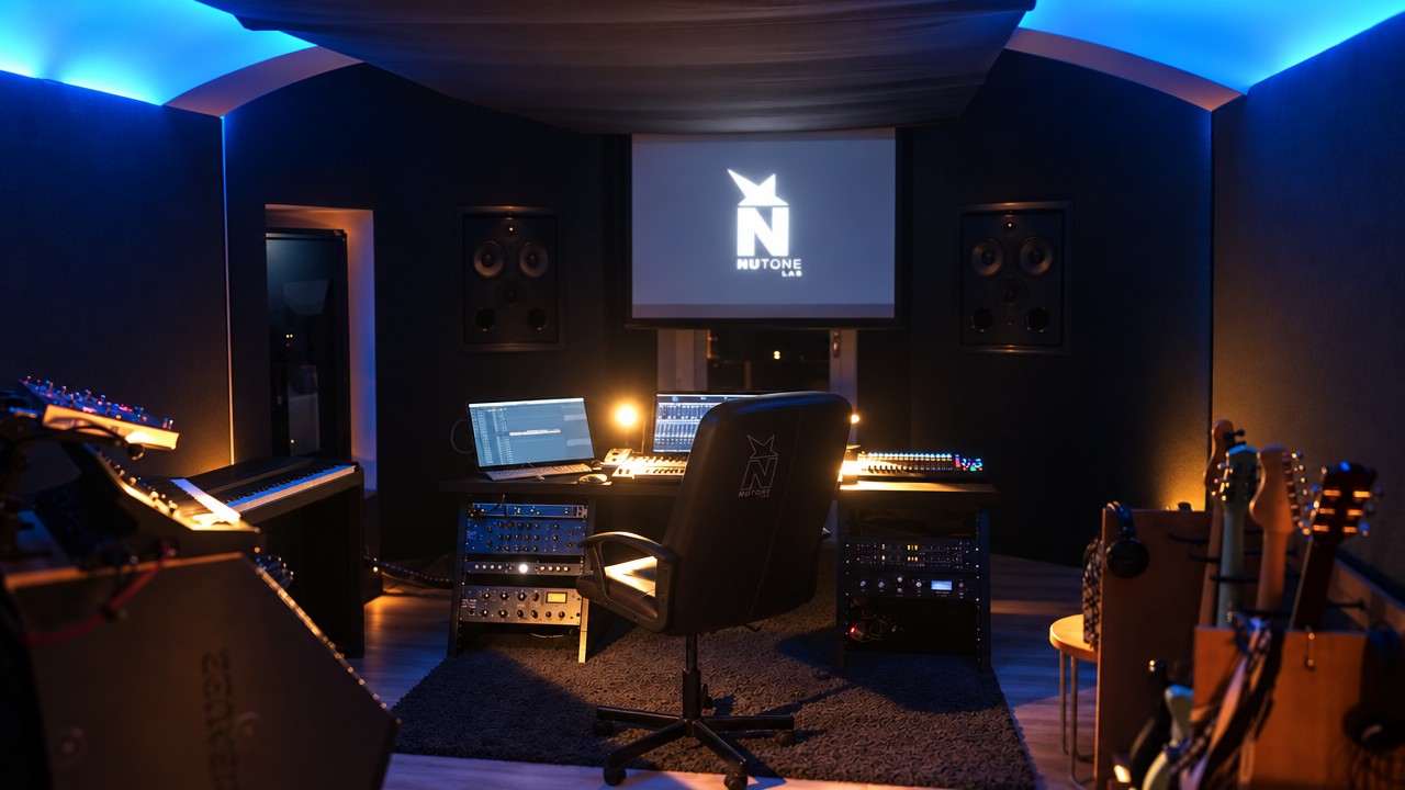 Filippo Manni's control room in Rome, Pigneto